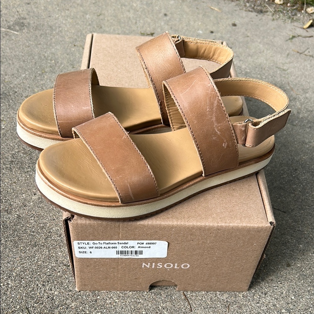 Nisolo platform sandals
